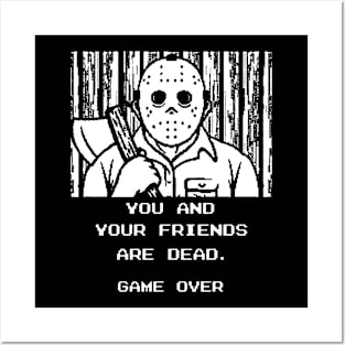 Friday The 13th 8-Bit Posters and Art